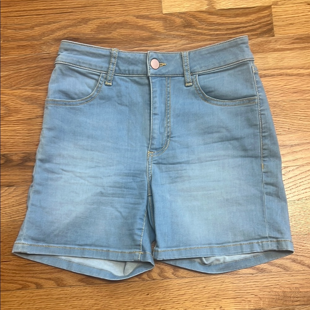 Ripton, Blue Jean Shorts (Jorts) with Rolled Hem and Stretchy Fabric, Size 25